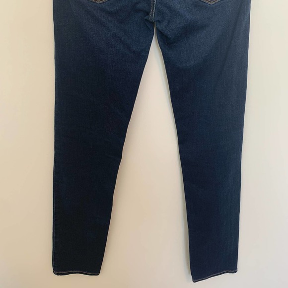 American Eagle Super Stretch Womens Skinny Jeans Size 2 Short Blue Denim Cotton - Picture 12 of 15